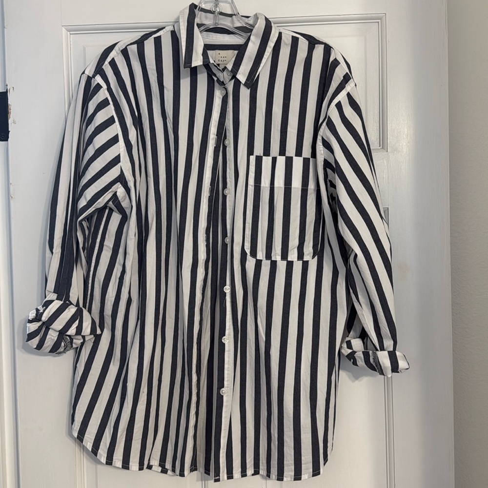 Striped Button Down